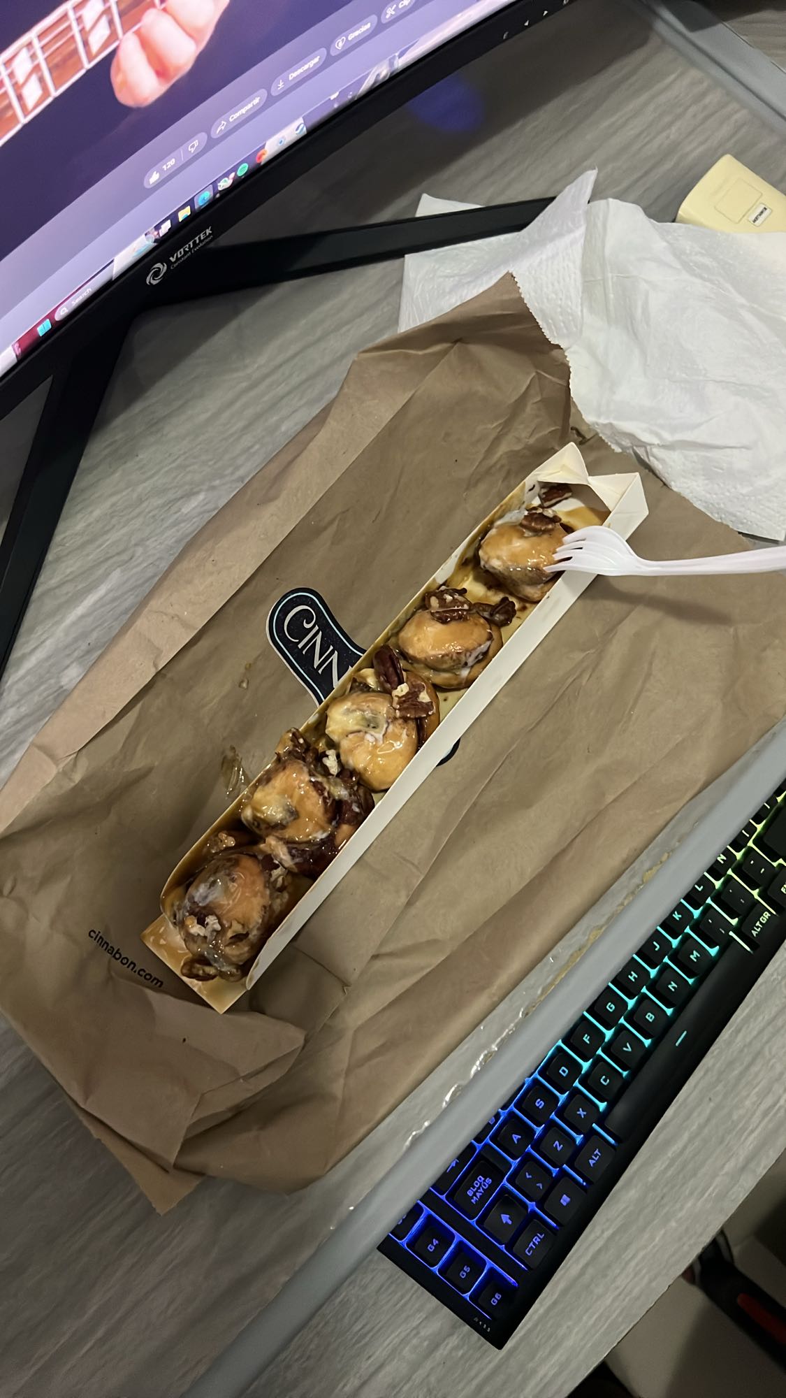 Mini Pecan Cinnamon Rolls