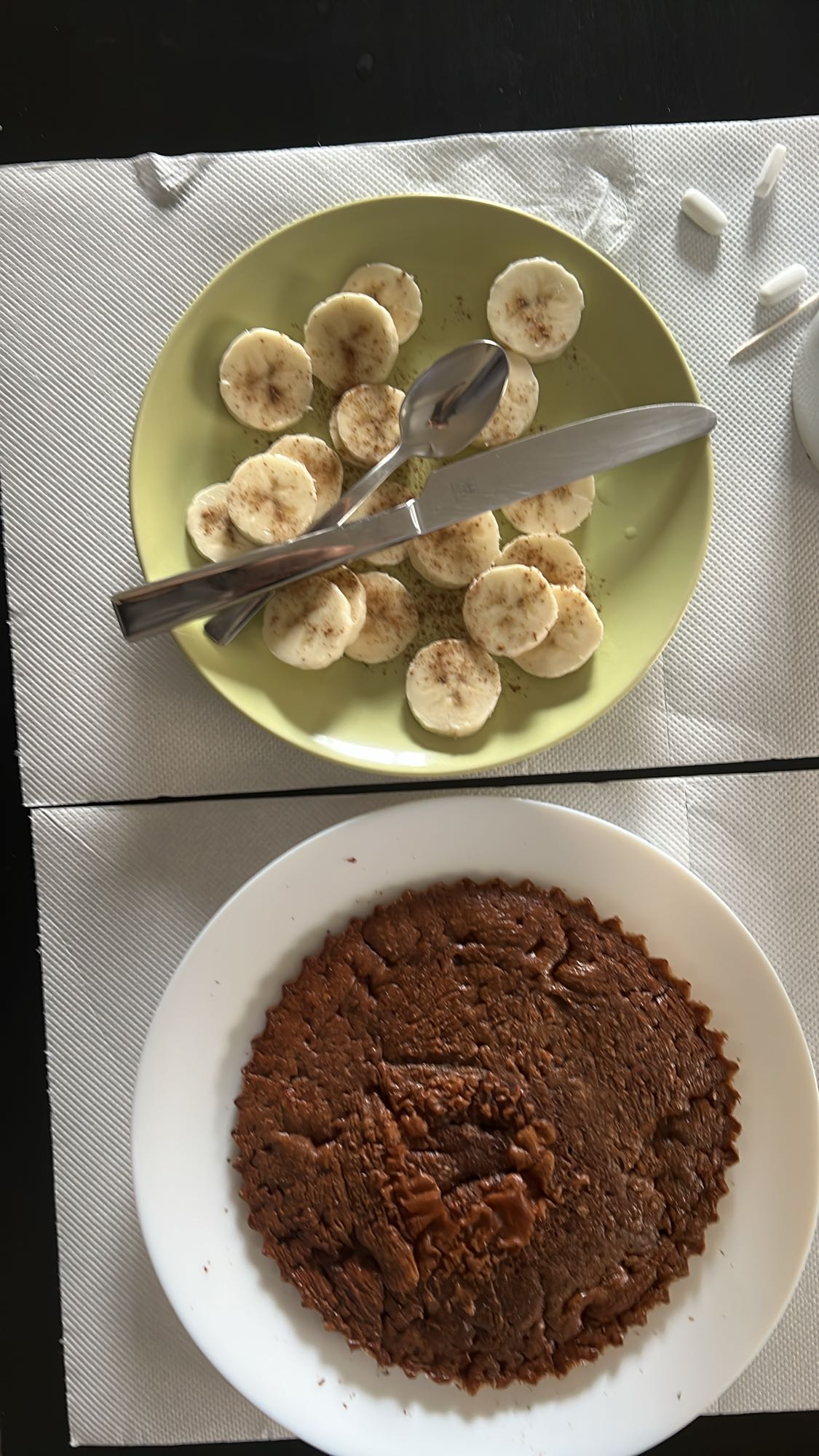 Μπανάνα και σοκολατόπιτα