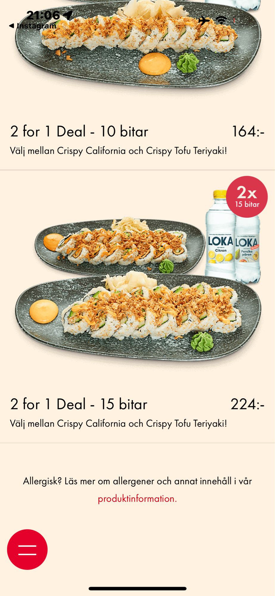 Crispy Sushi Deal
