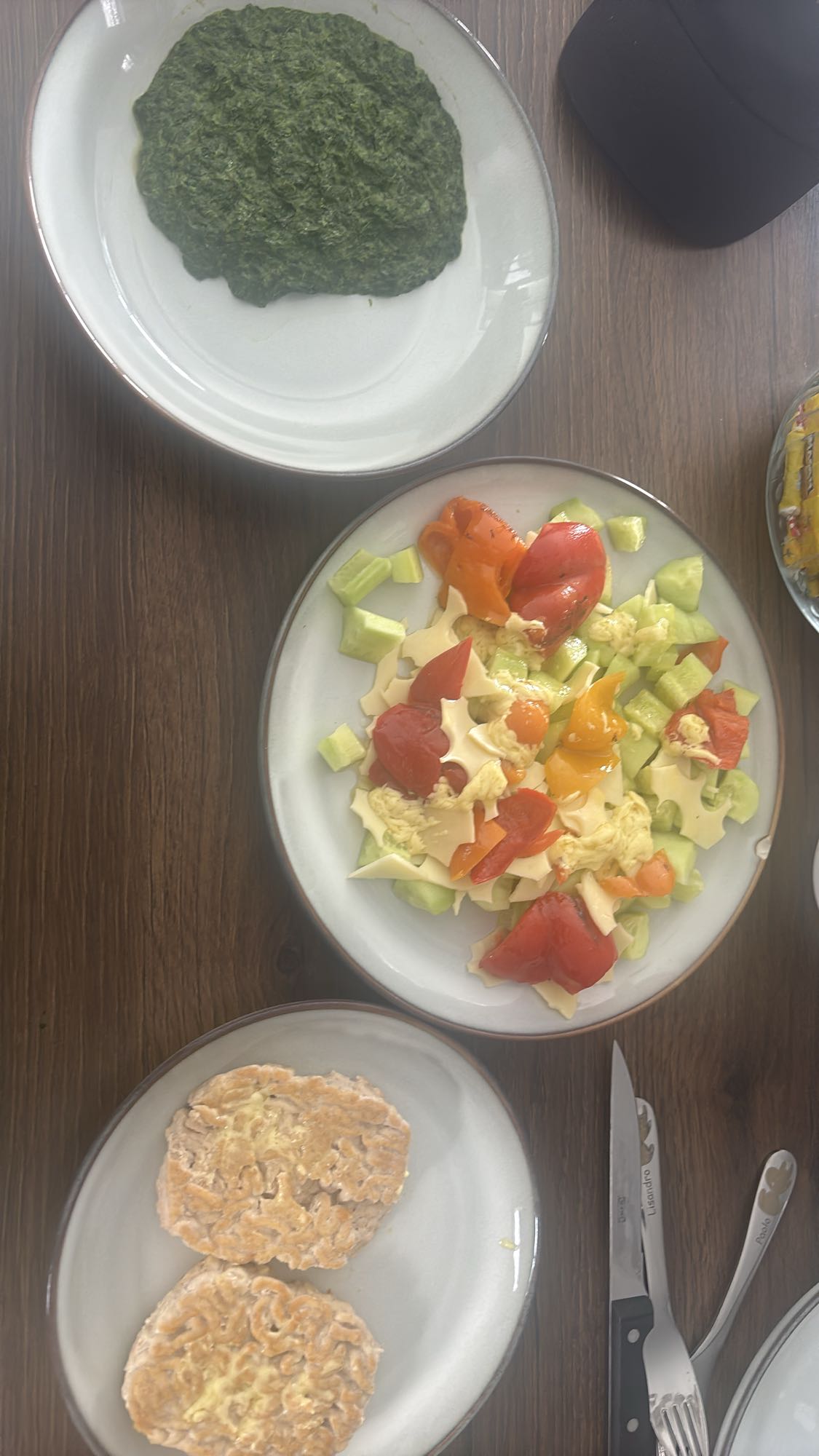 Déjeuner léger végétarien