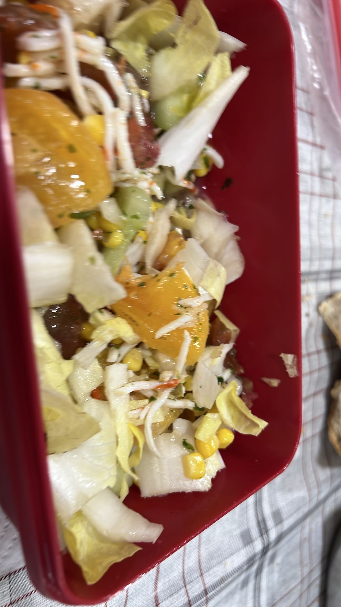 salade de fruits et légumes