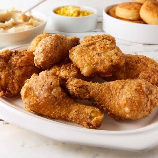 Fried chicken with sides