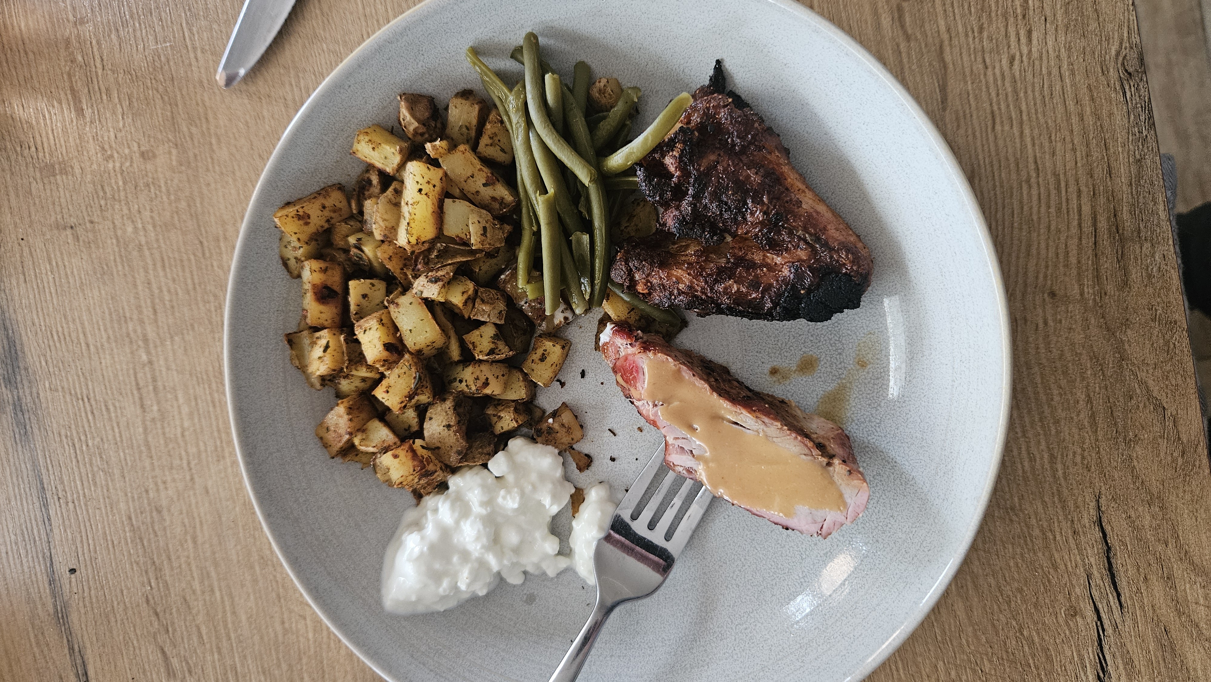 Grillad köttmiddag
