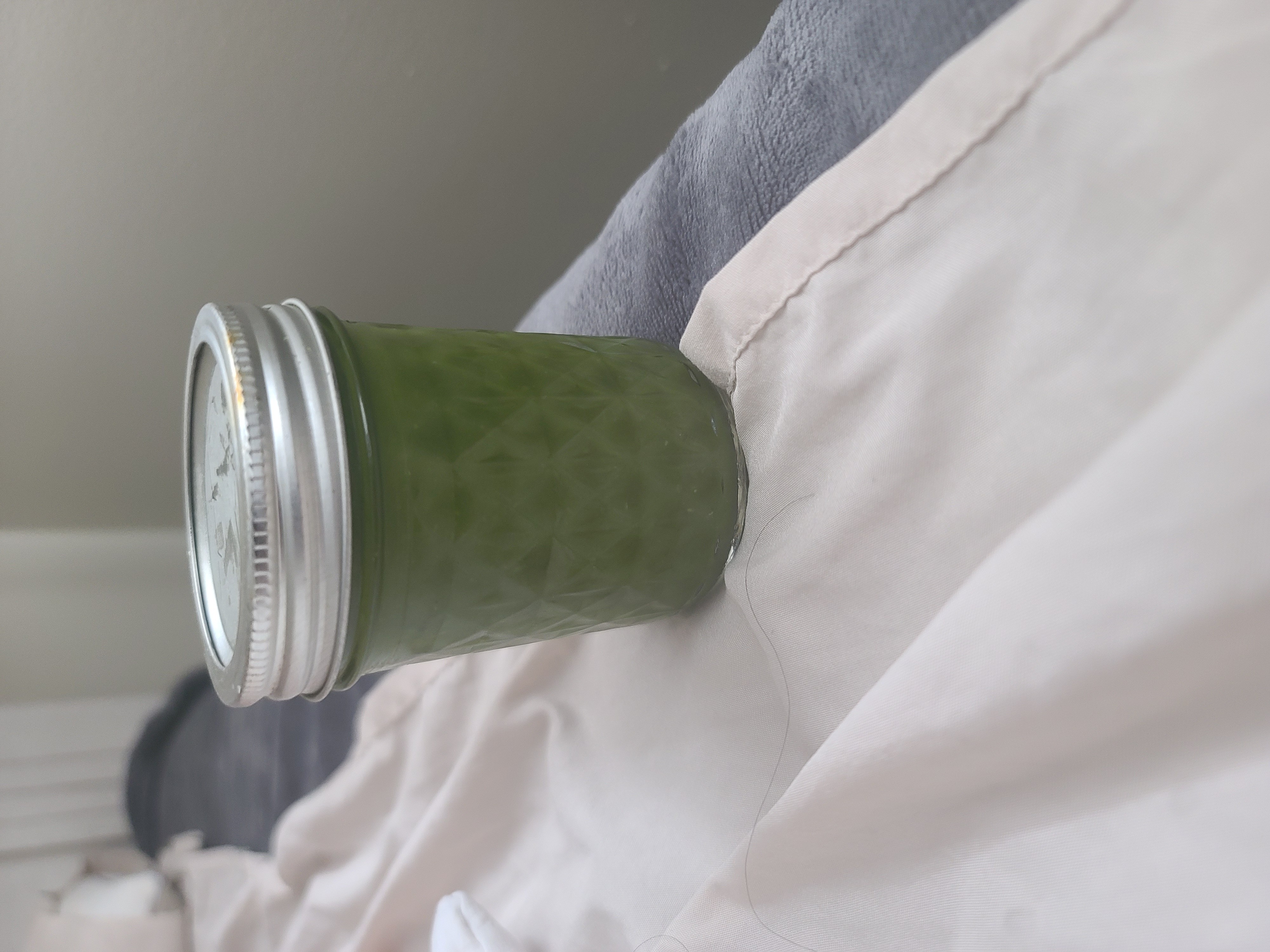 Green Juice Jar