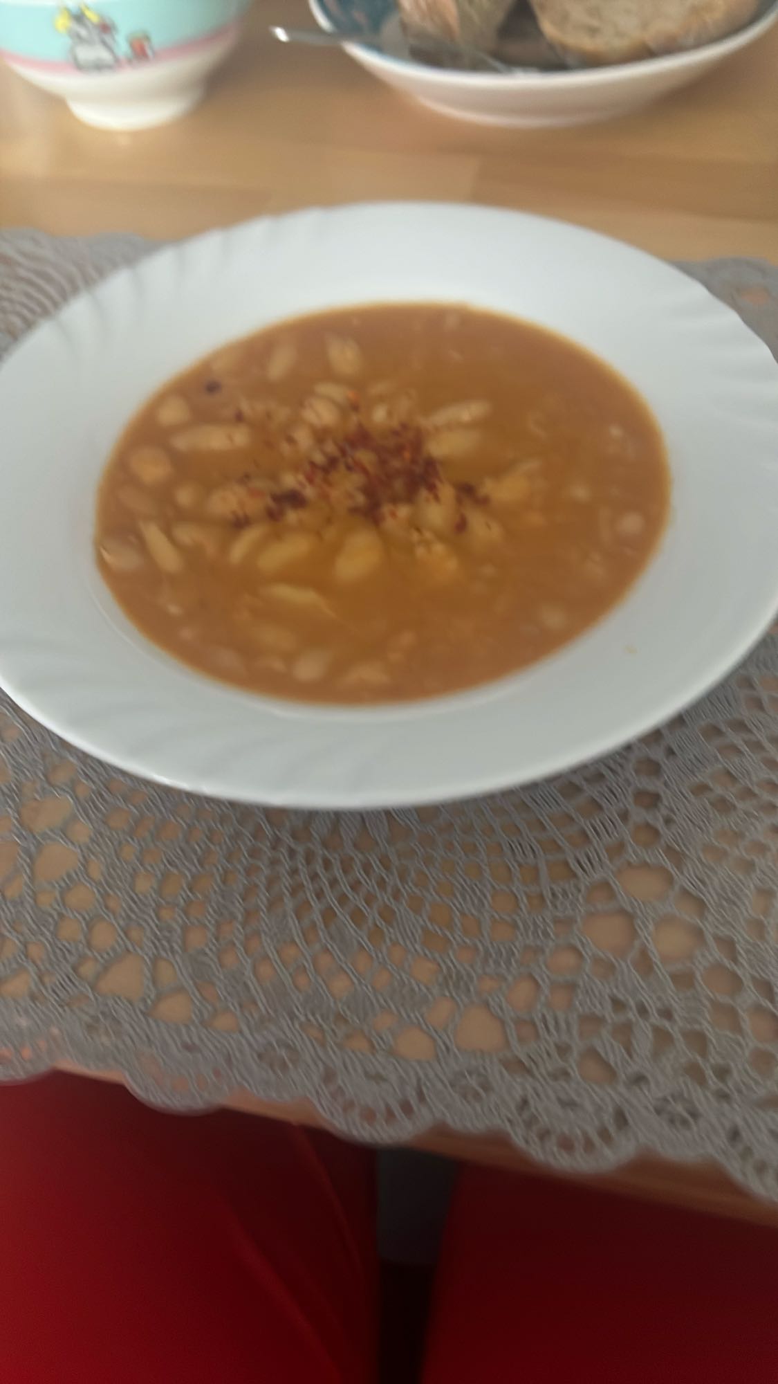 Weißbohnensuppe