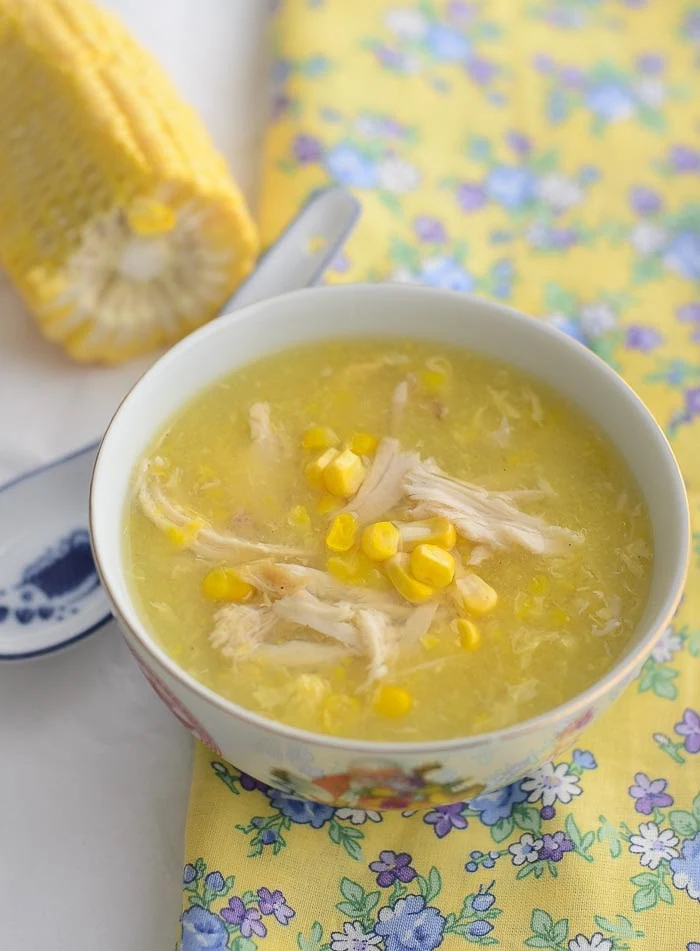 Chicken corn soup