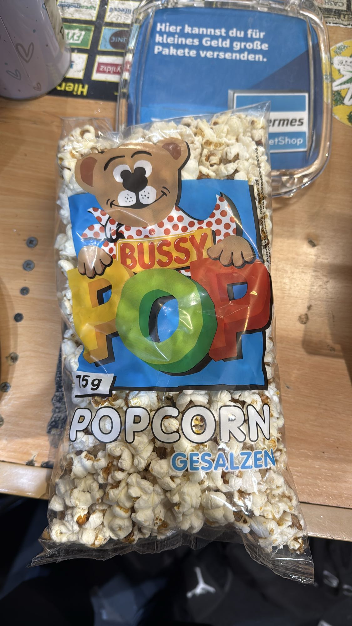 Salted Popcorn Snack