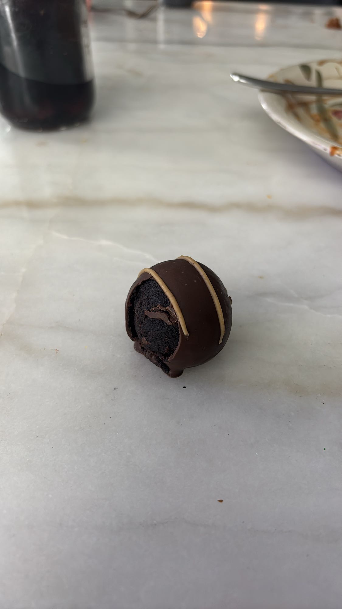 cake pop au chocolat