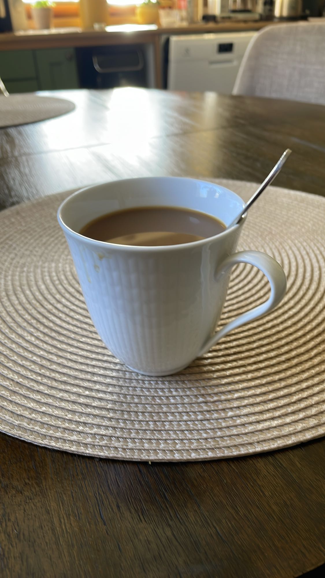 Kaffe med mjölk