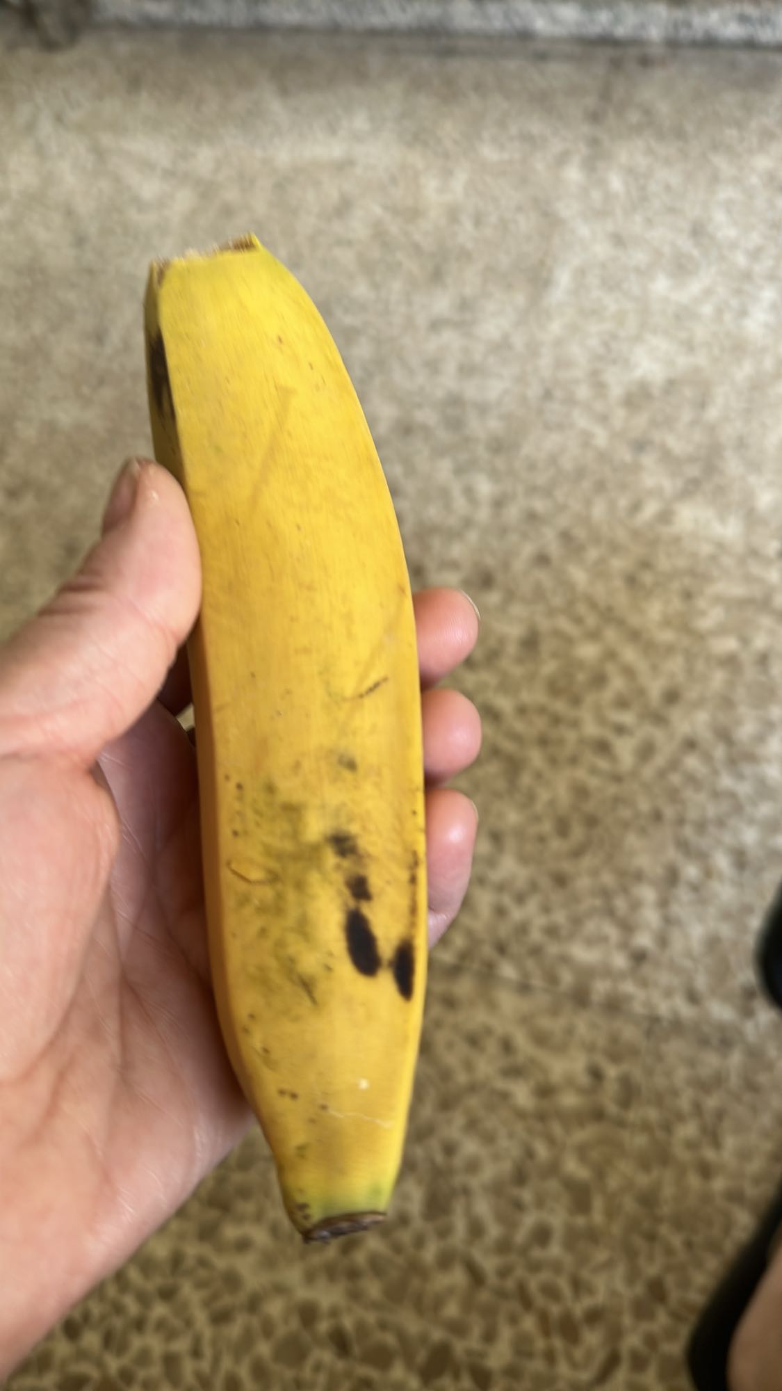 Fresh banana snack