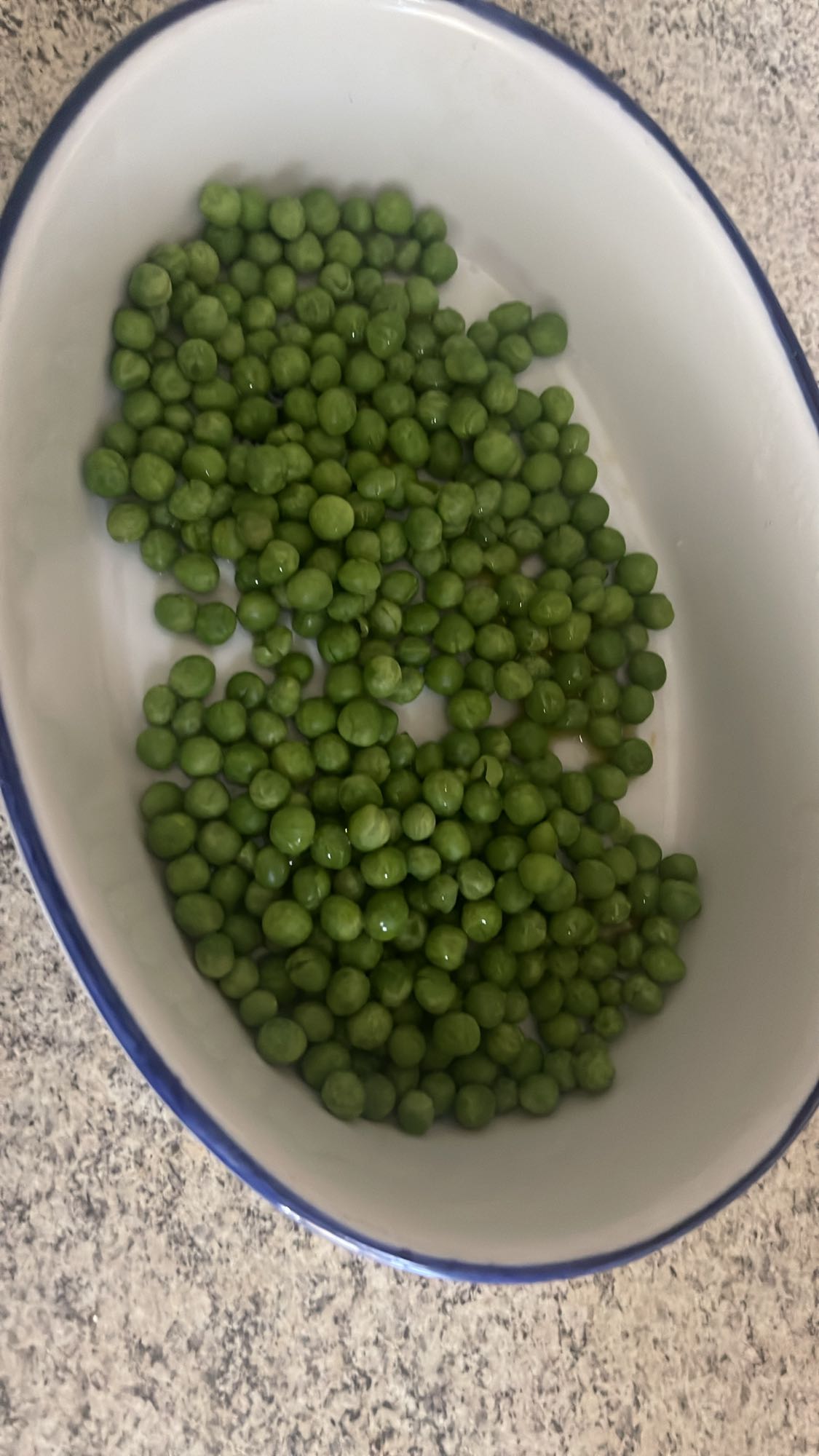 Green peas bowl