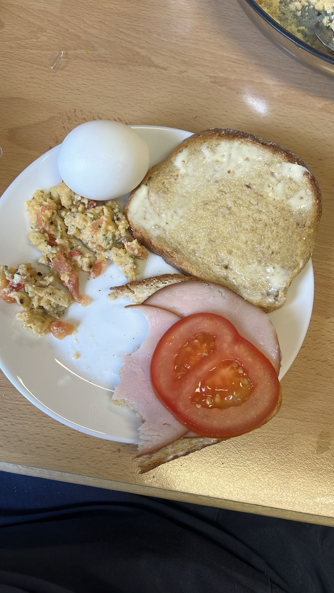 Frukosttallrik enkel