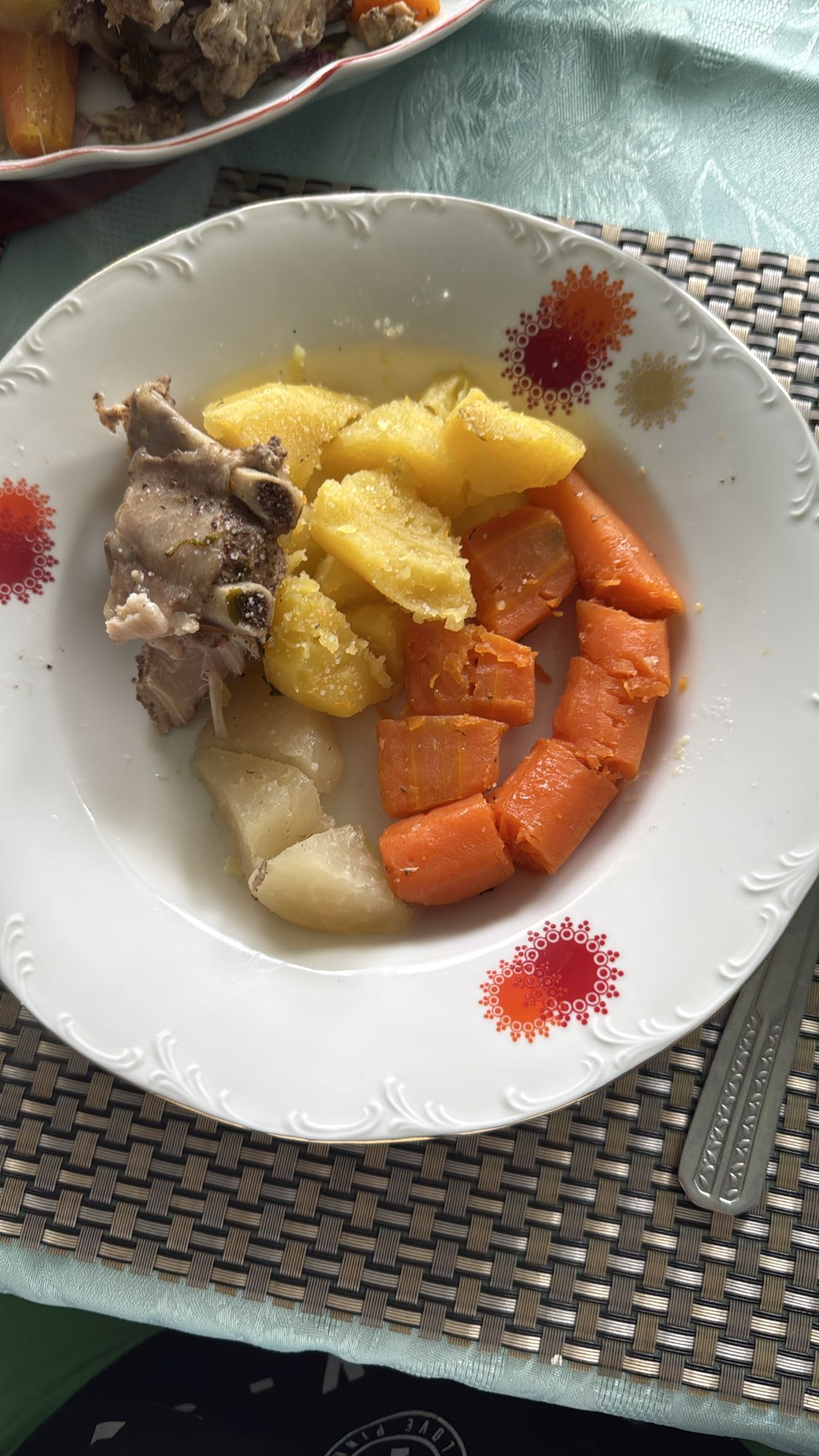 Legume fierte cu carne