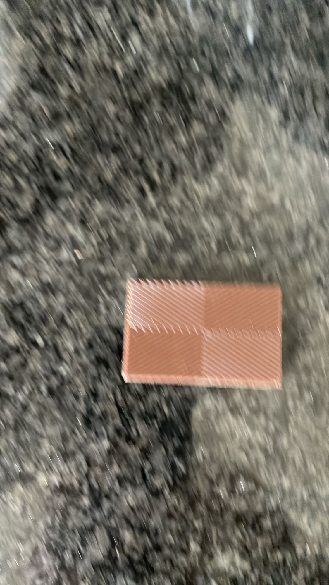 melkchocolade blokje