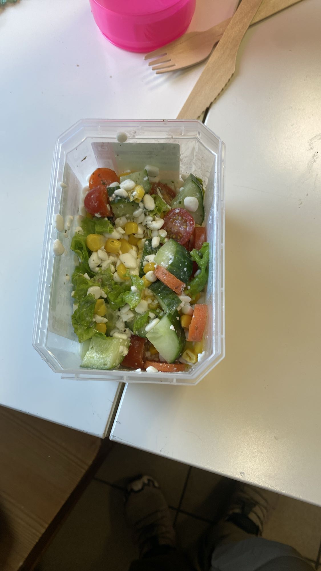 Grönsakssallad med superminikeso