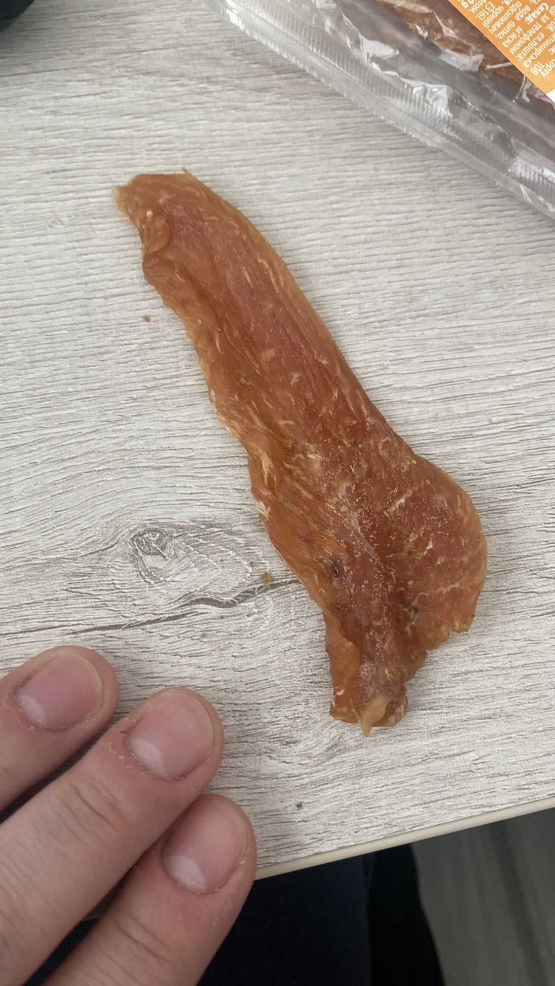 куриное вяленое филе