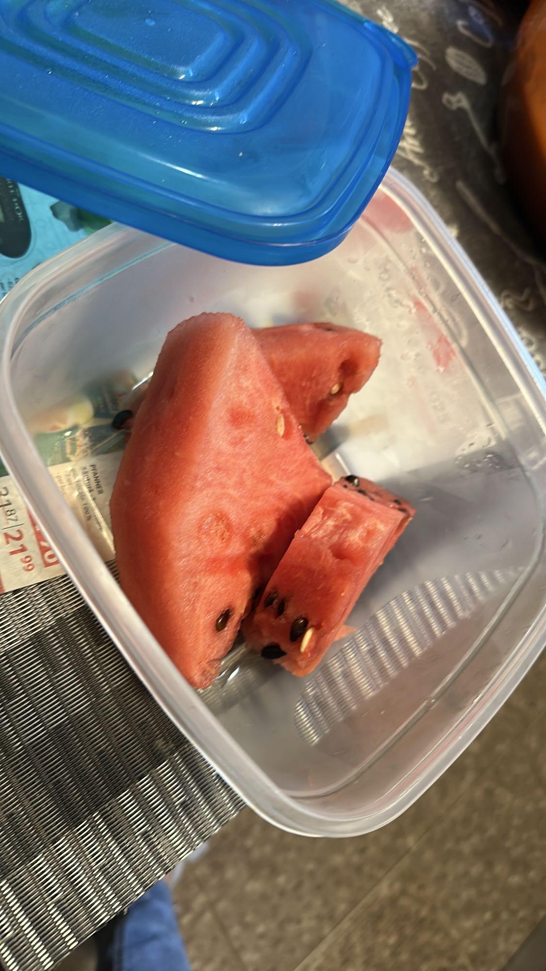 Felii de pepene roșu