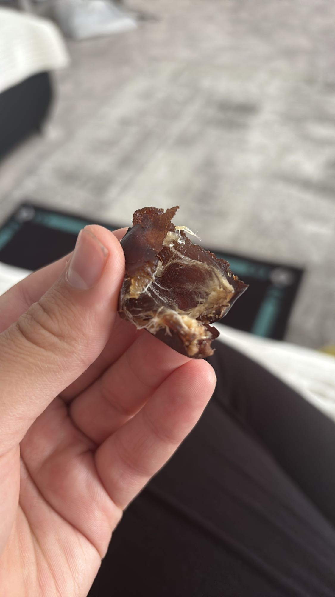 Dattel mit Nussfüllung