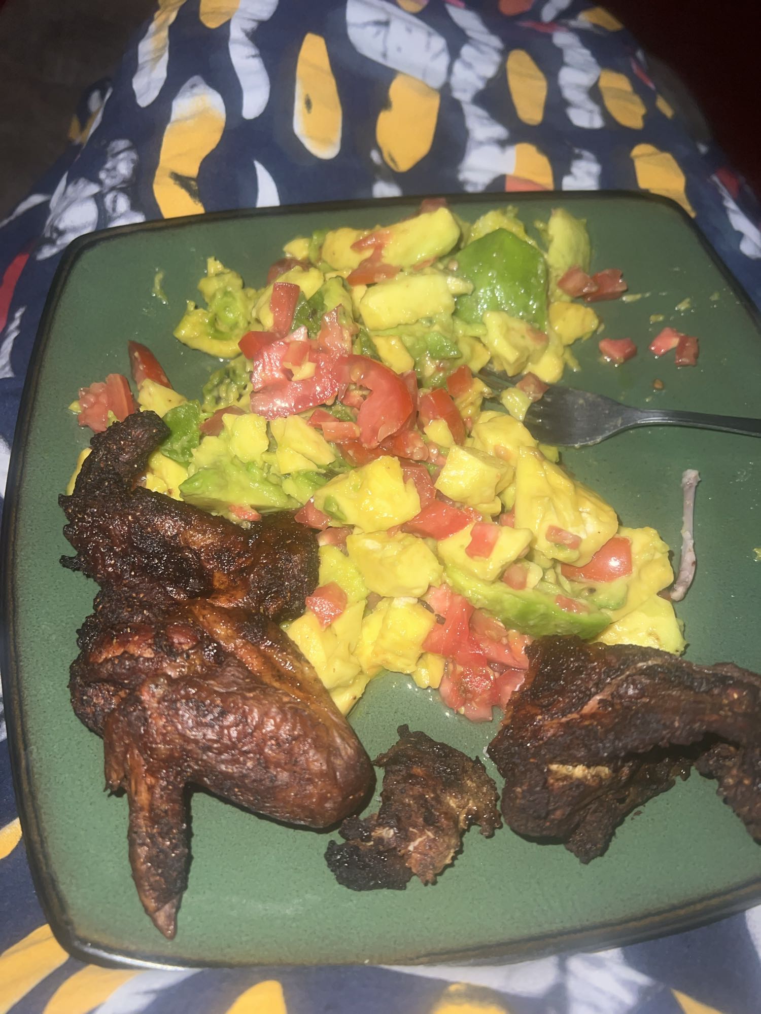 Avocado Salad & Chicken