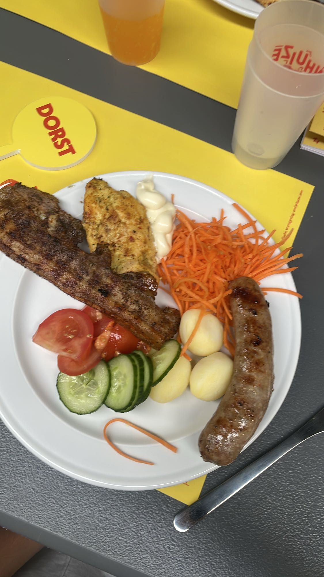 gemengde vleesmaaltijd