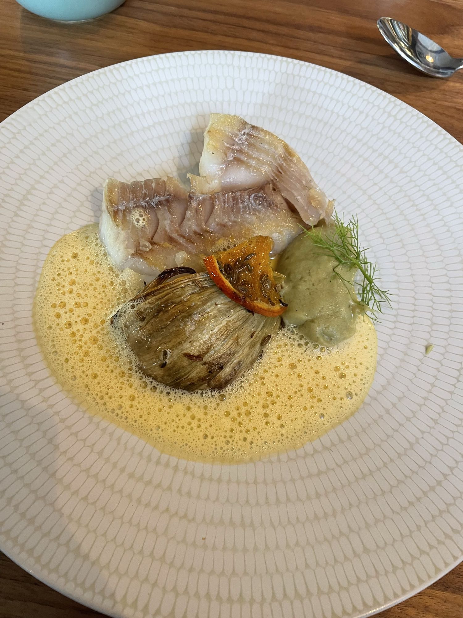 cabillaud et artichaut