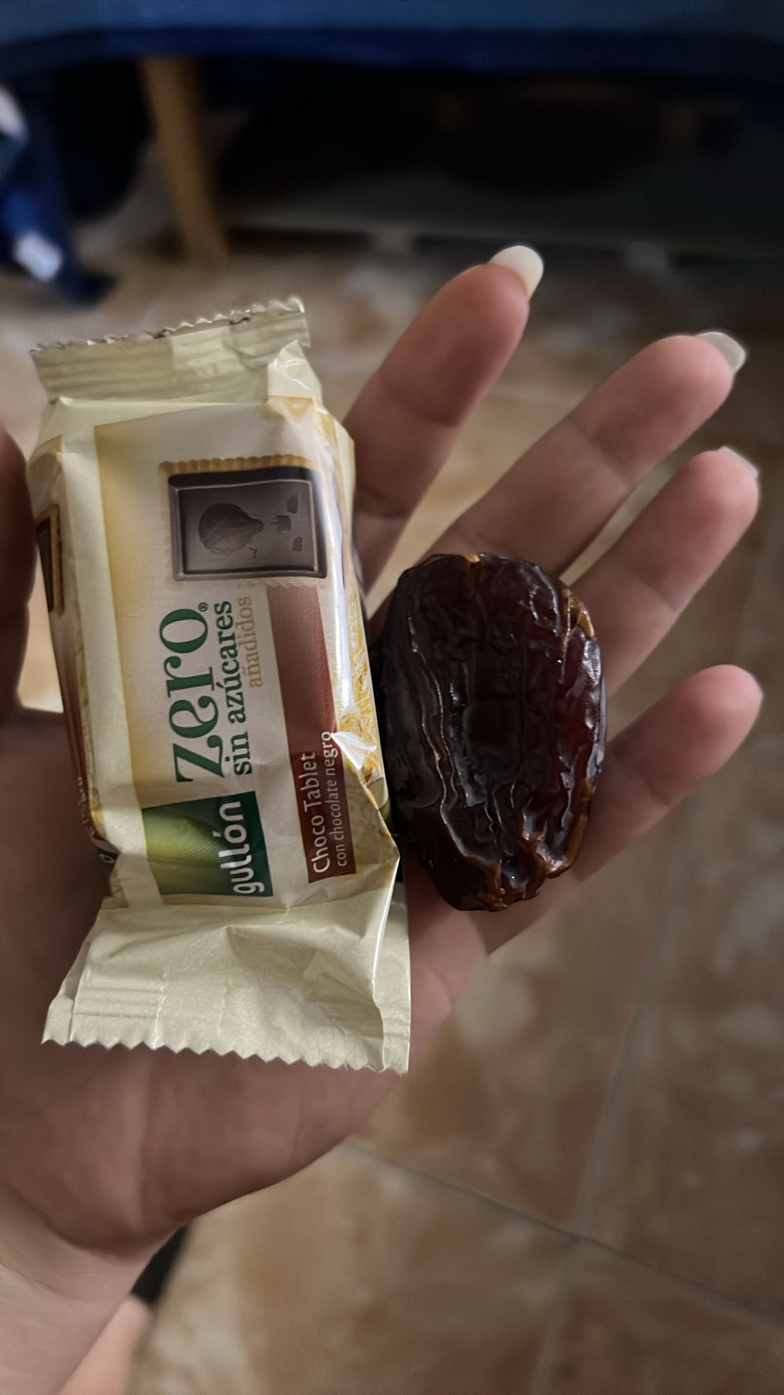 Galleta sin azúcar y dátil