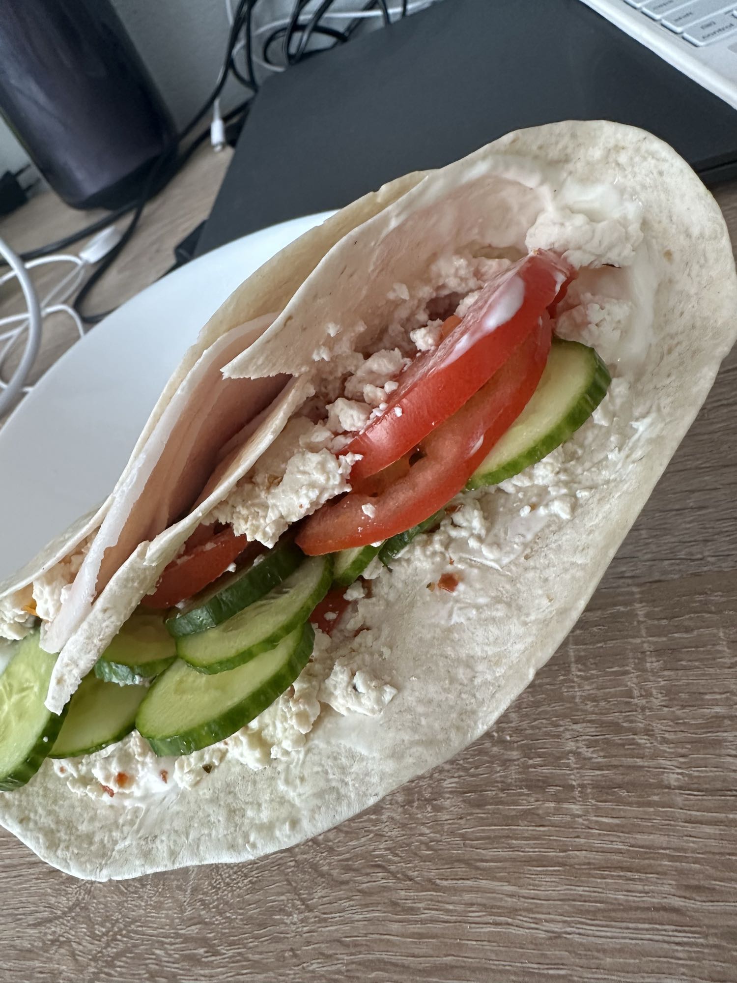 овощной лаваш с сыром