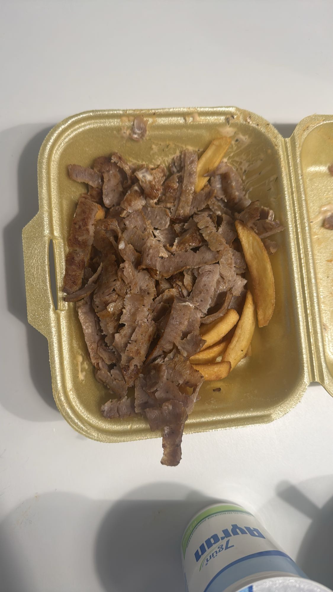 Döner mit Pommes