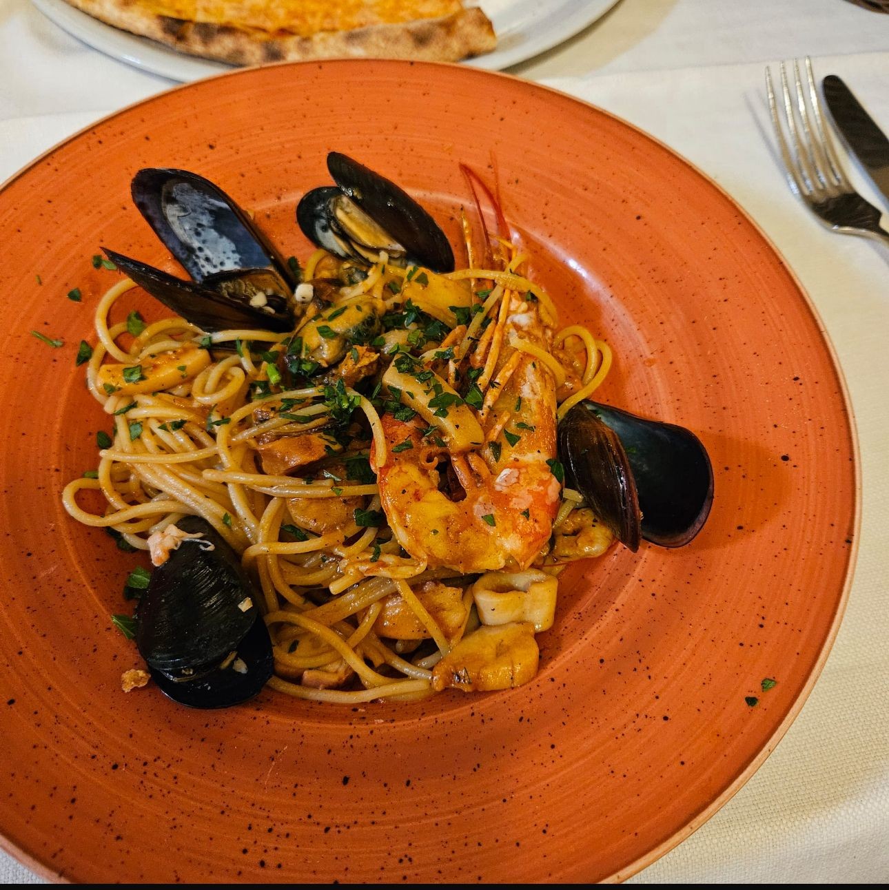 Seafood Spaghetti
