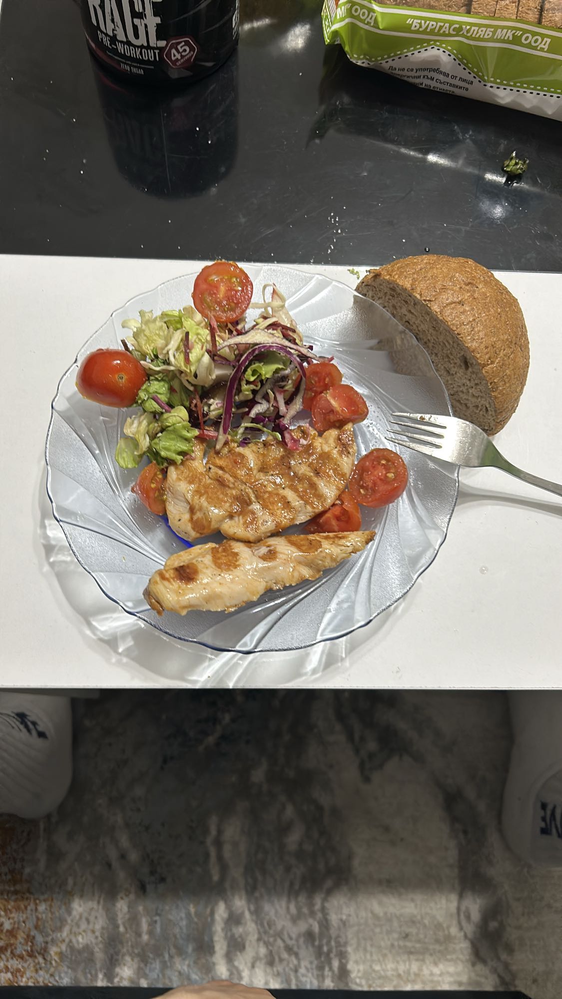 Grilled Chicken Salad Plate