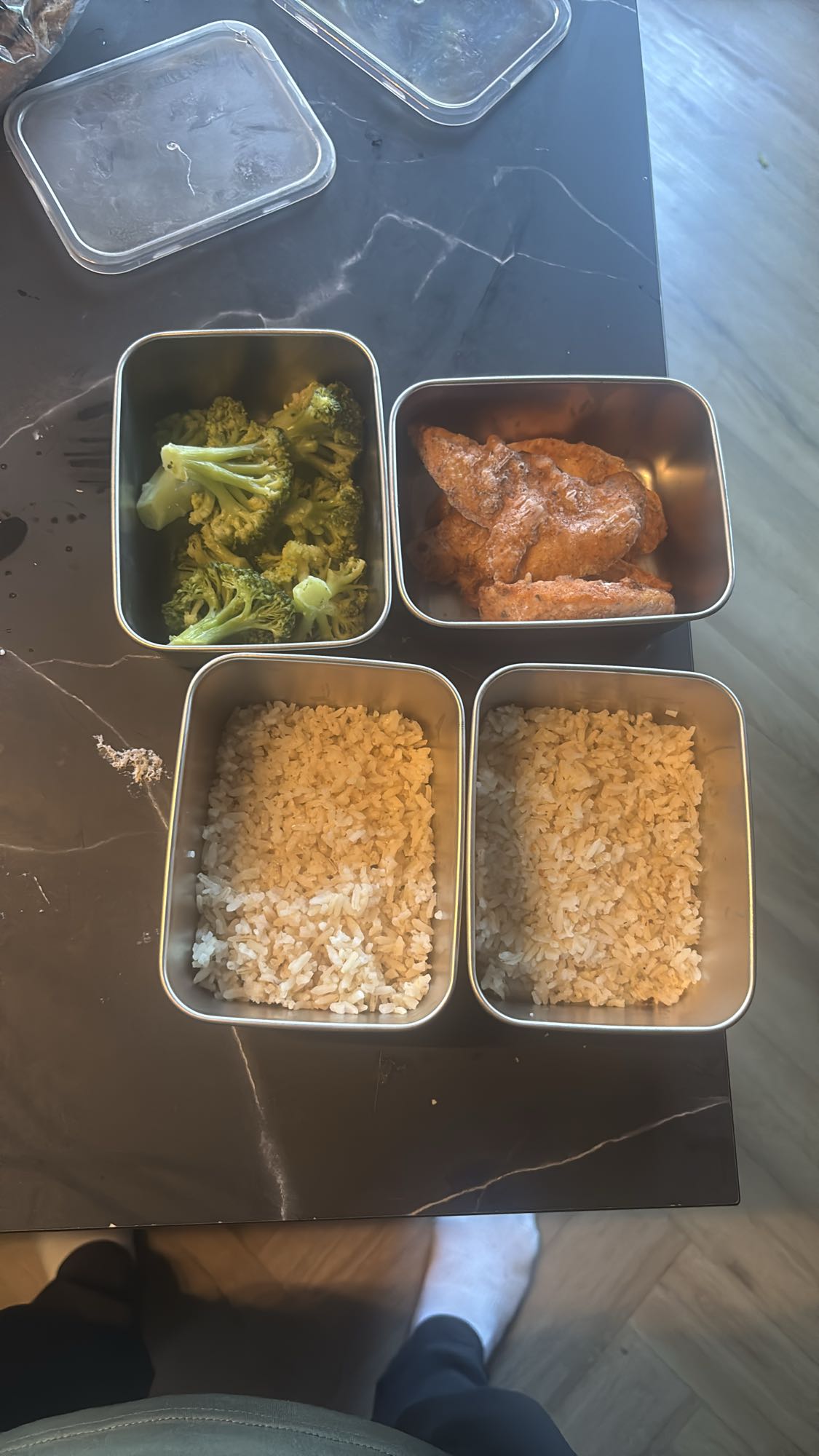 kip rijst broccoli maaltijd