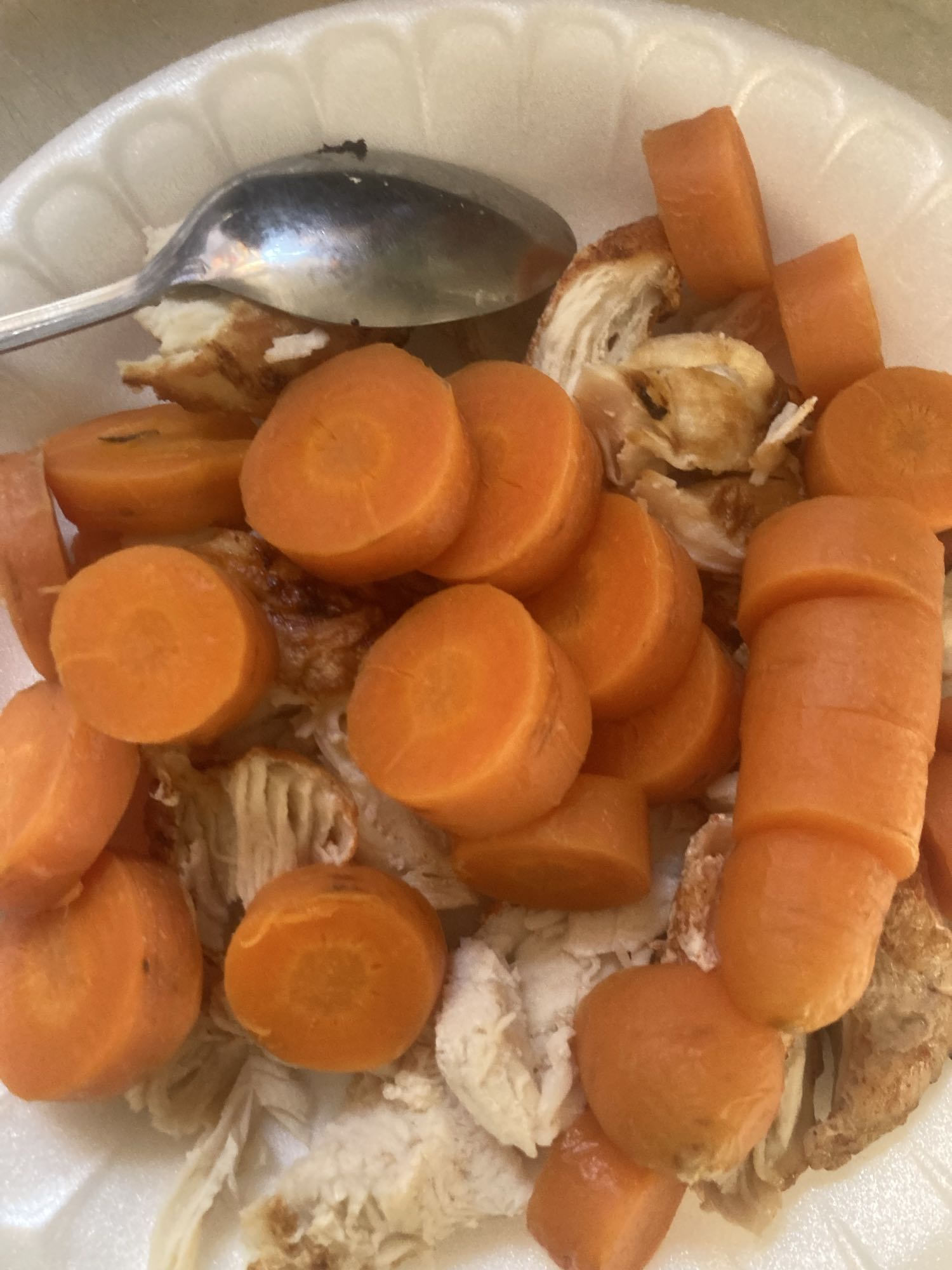 pollo con zanahorias