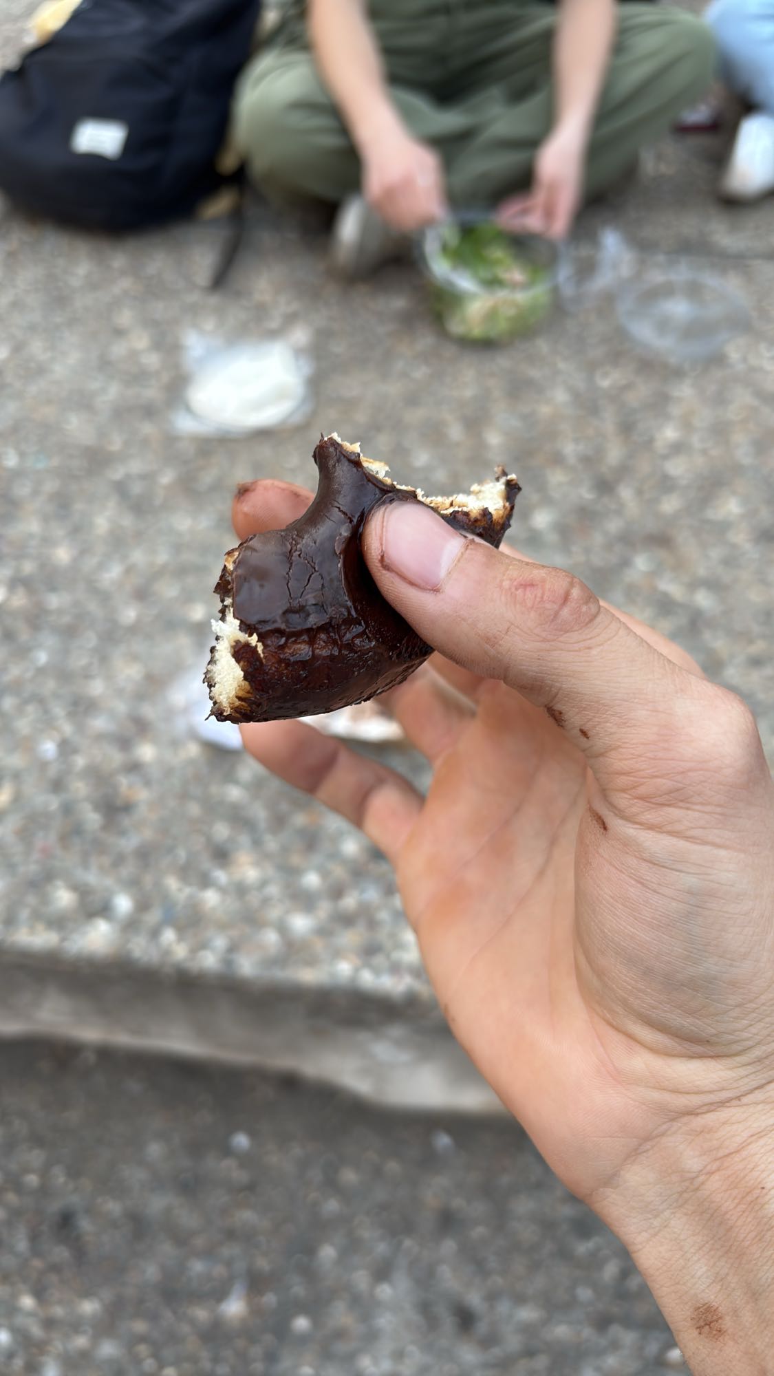 donut de chocolate