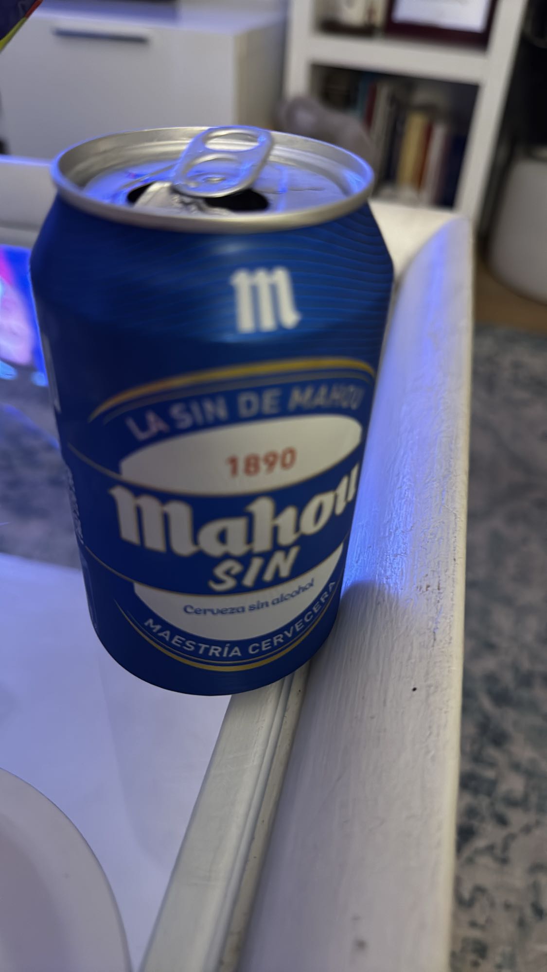 Cerveza sin alcohol lata