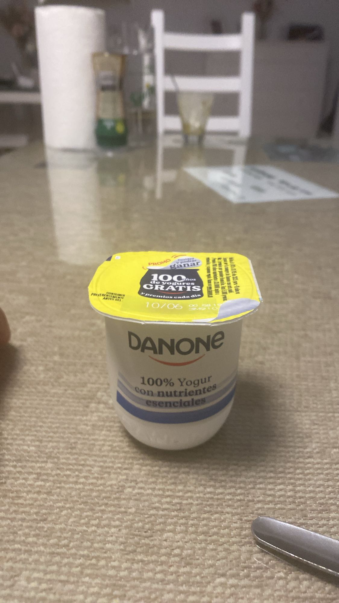 Yogur natural Danone