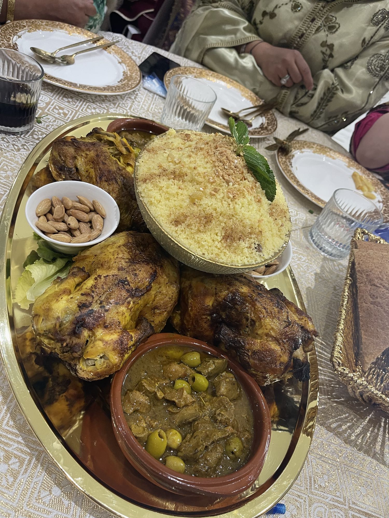 Marokkaanse kip met couscous