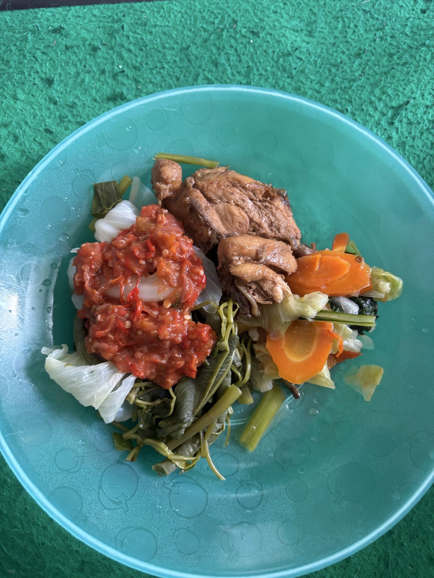 Ayam sayur sambal