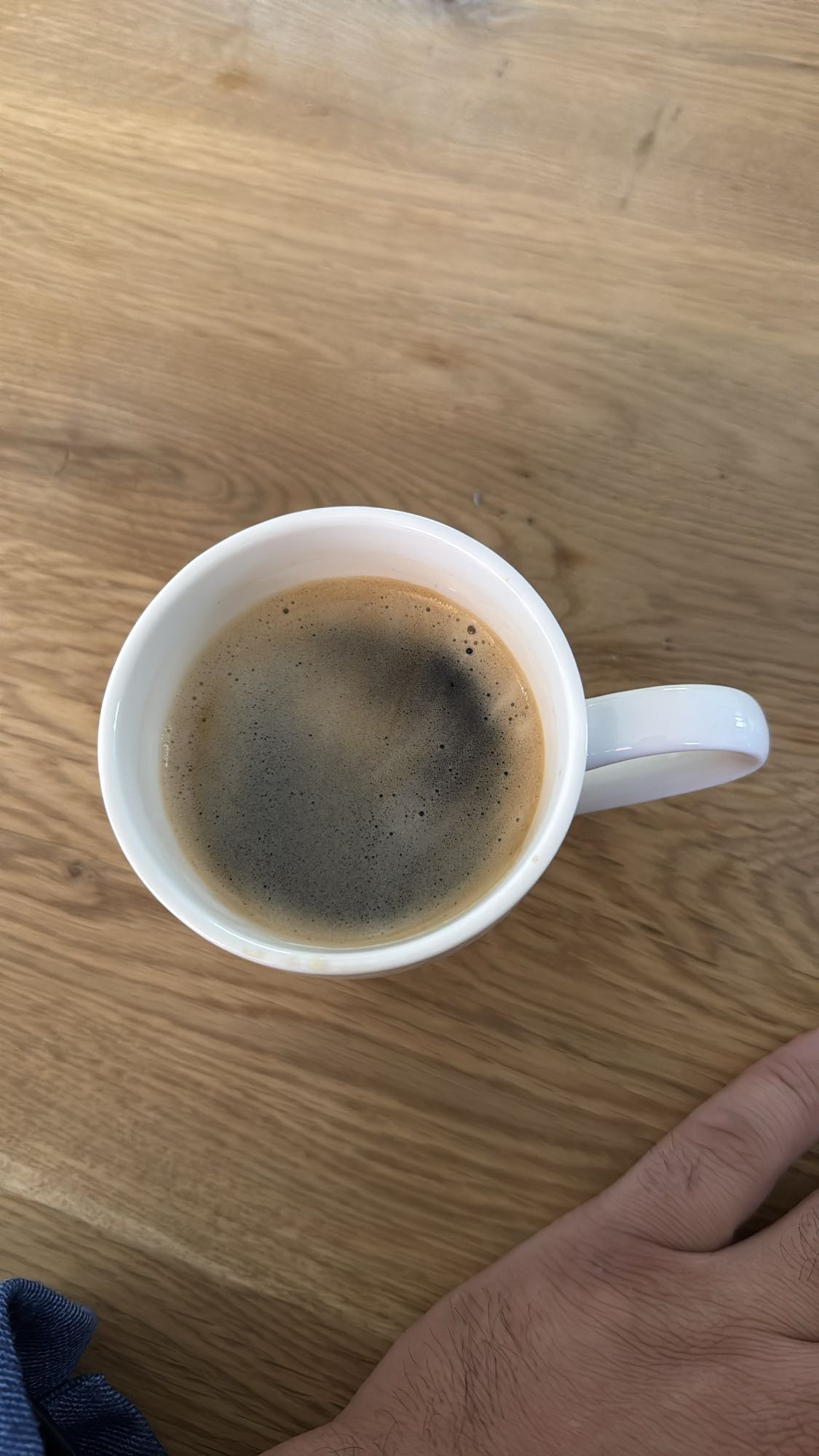 Tasse schwarzer Kaffee