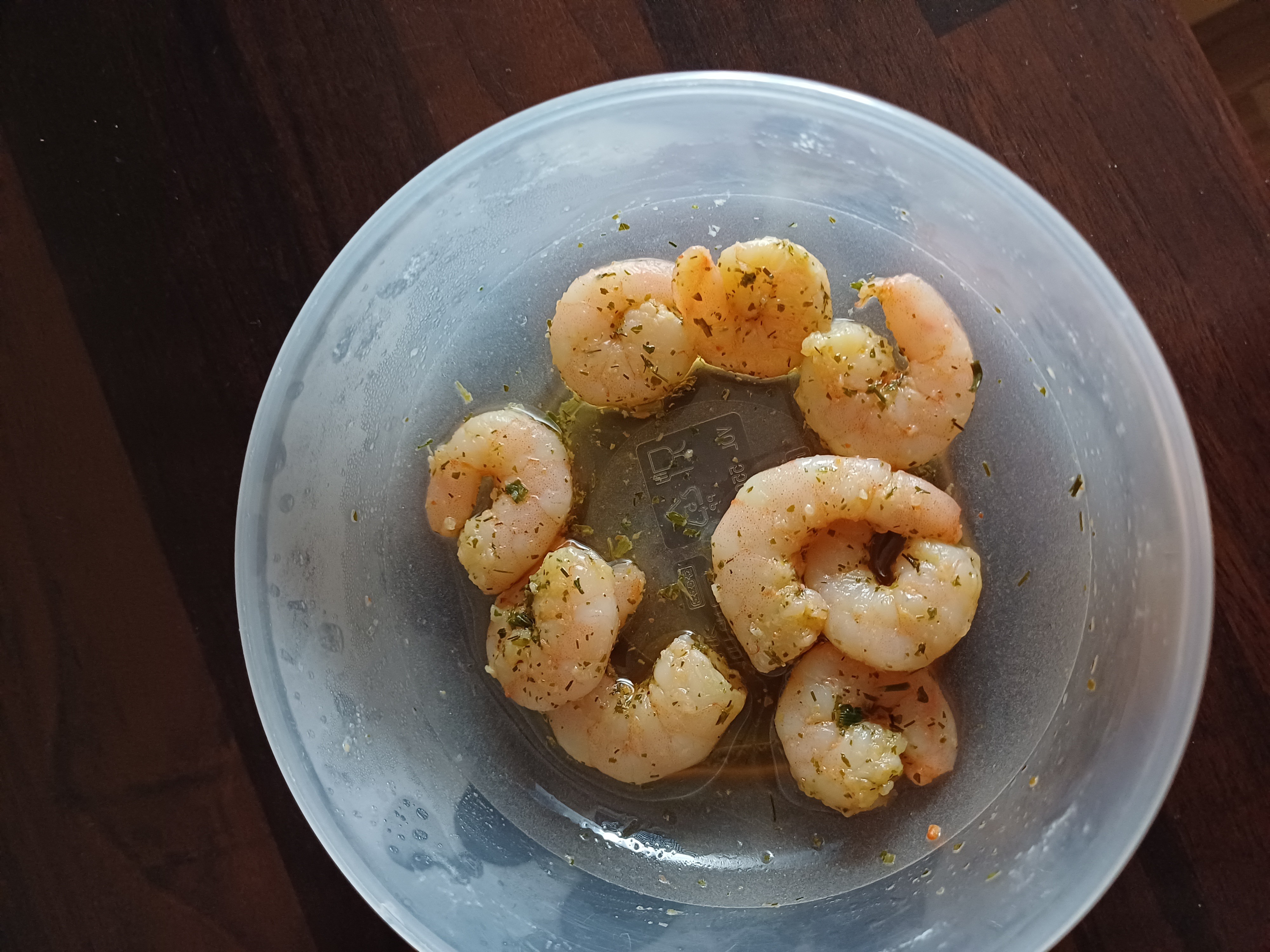 Garnelen in Marinade