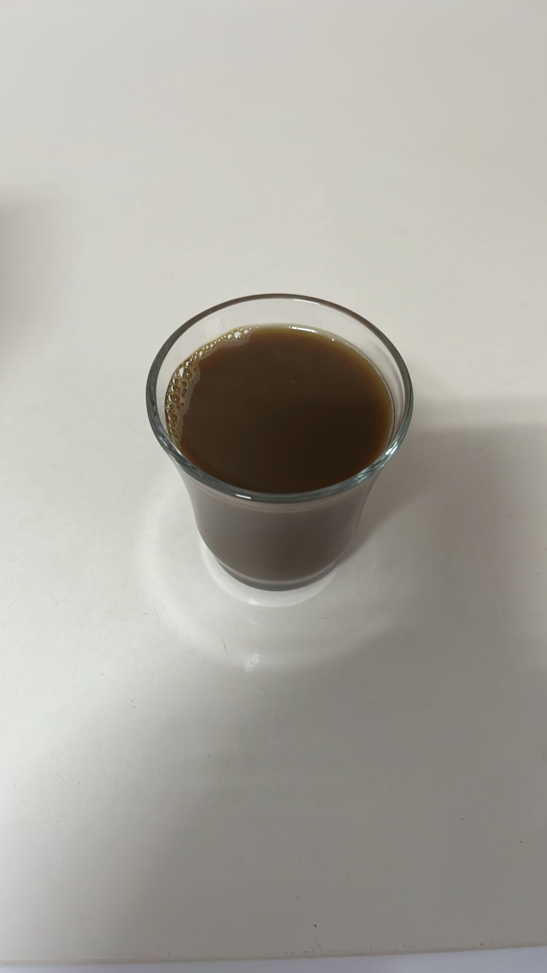vaso de café solo