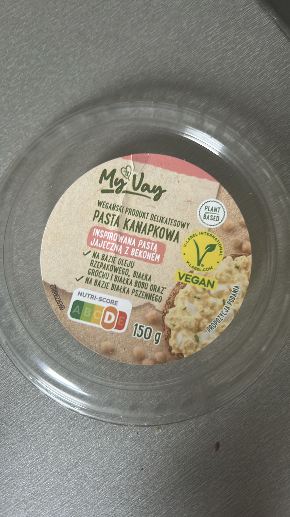 Pasta kanapkowa wegańska