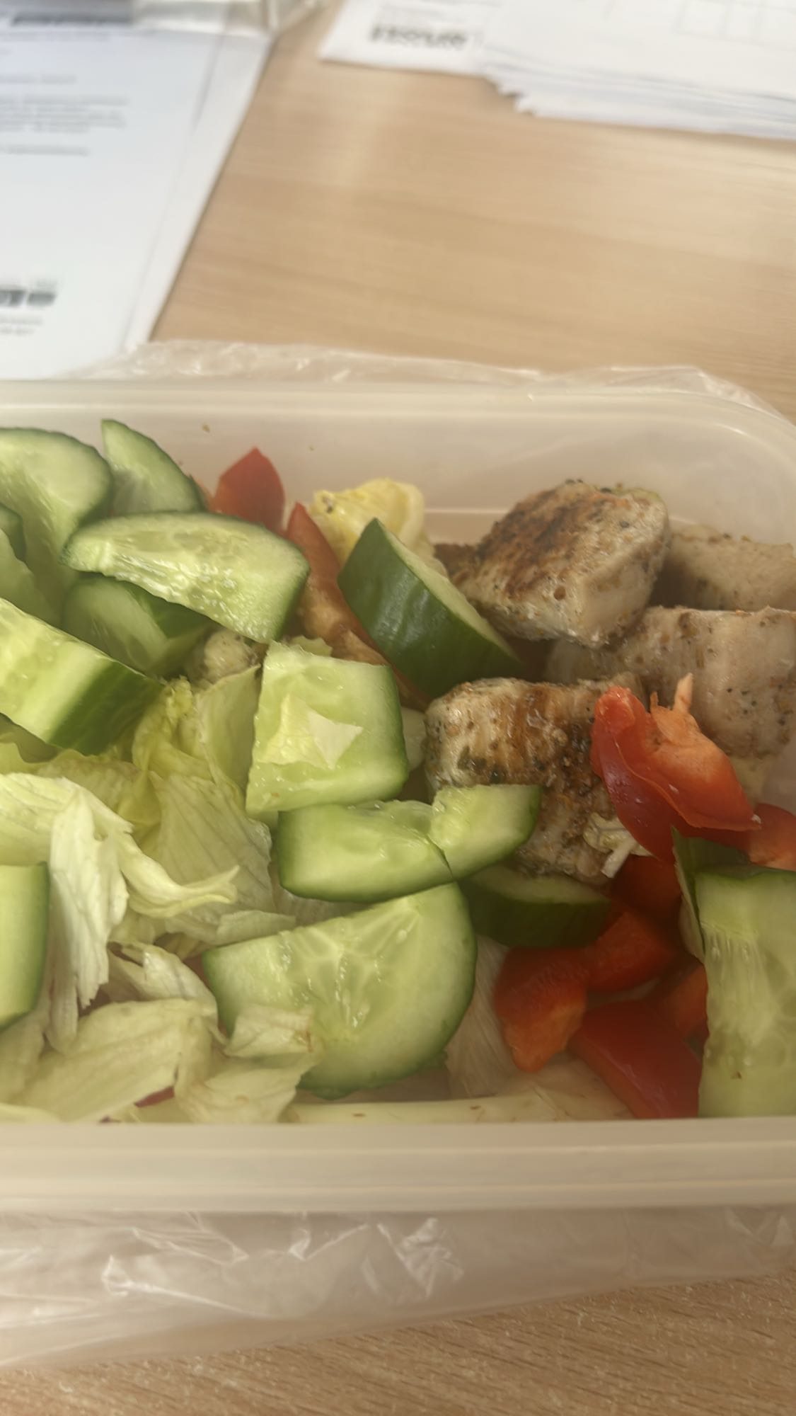 Sałatka z kurczakiem