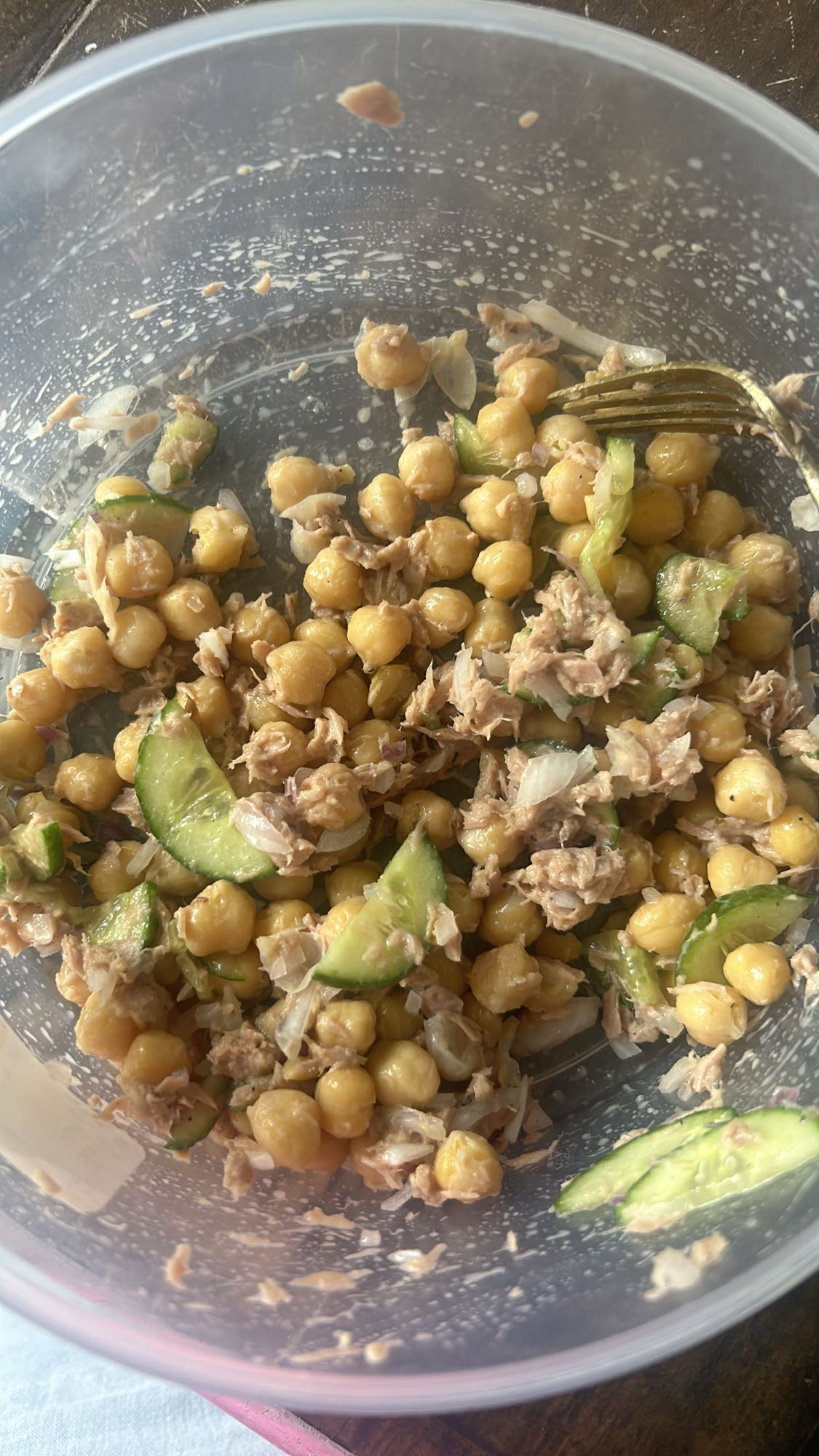 Chickpea Tuna Salad
