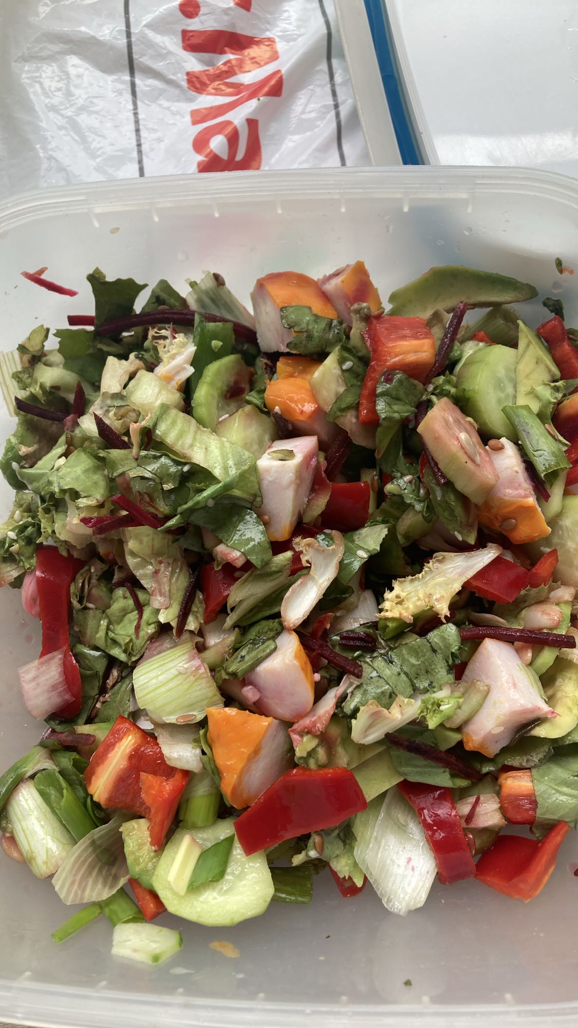 Salată de legume crude