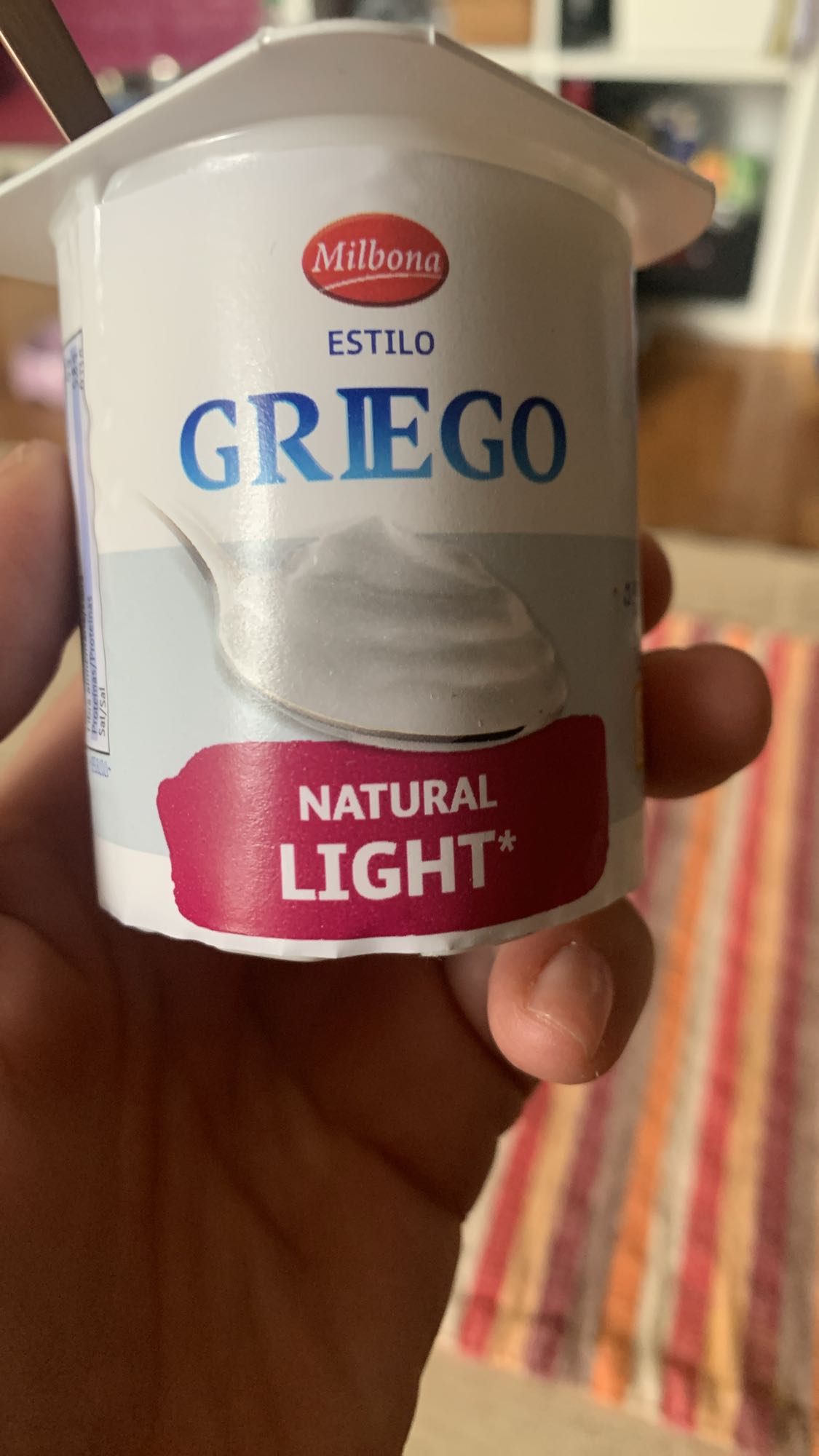 yogur griego natural light