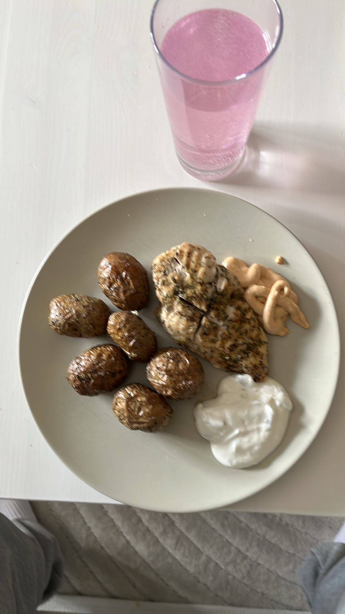 Kyckling med potatis