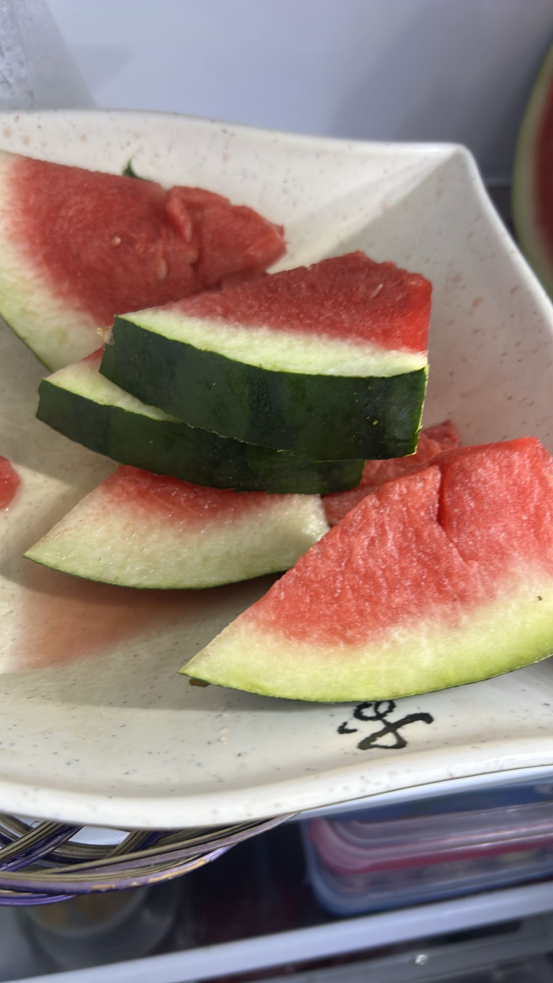 Irisan semangka segar