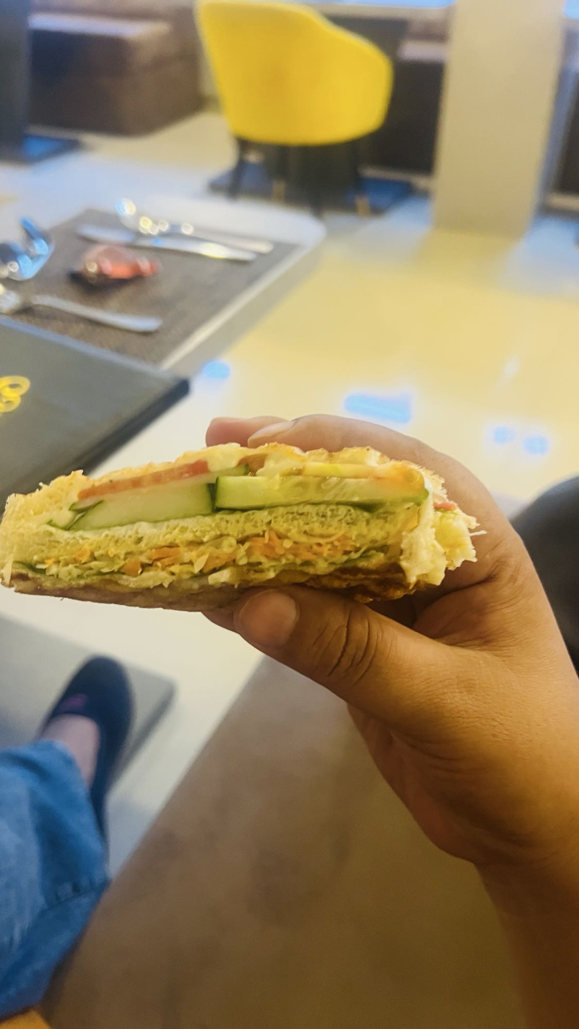 Veg grilled sandwich