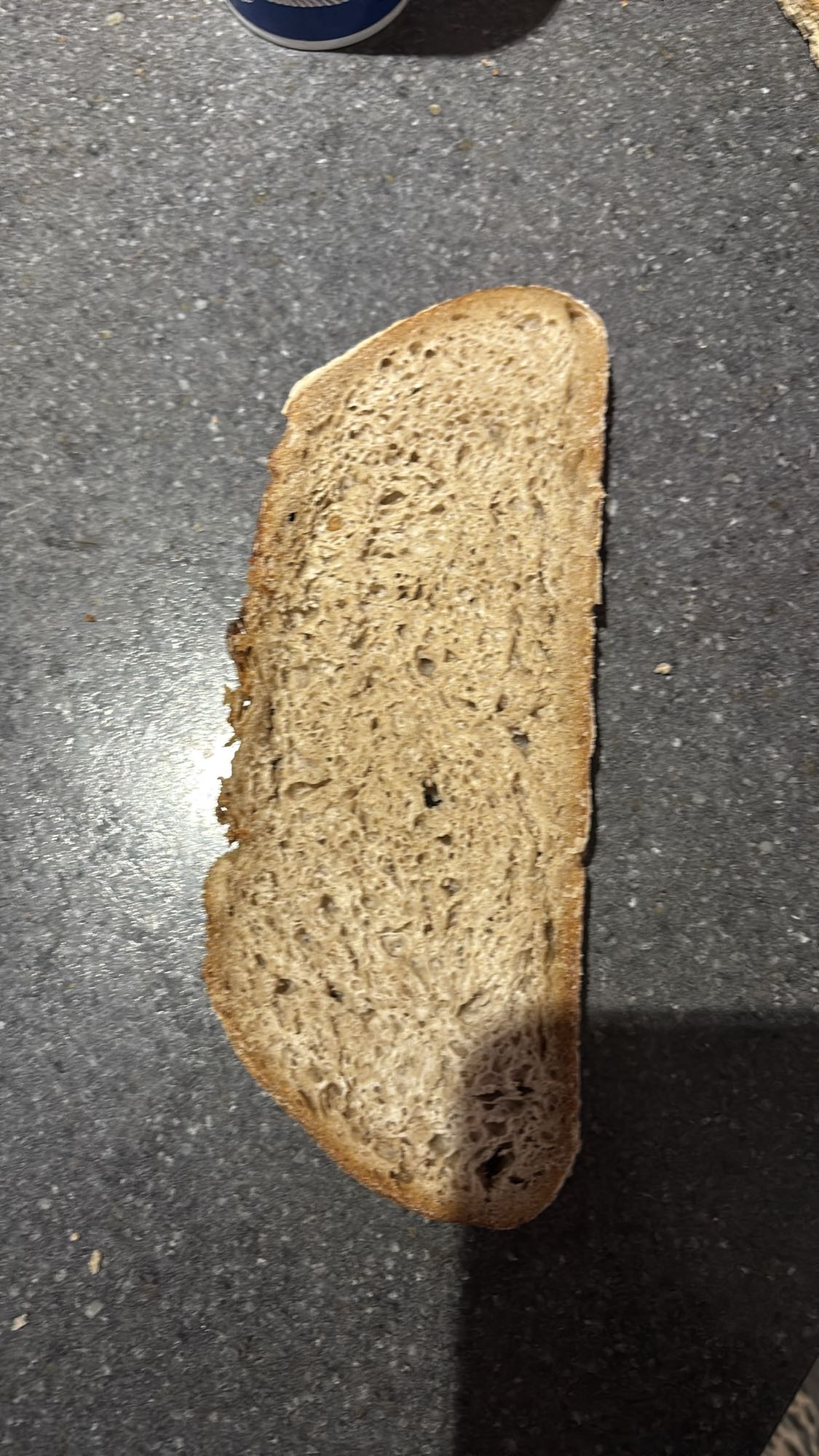 tranche de pain complet