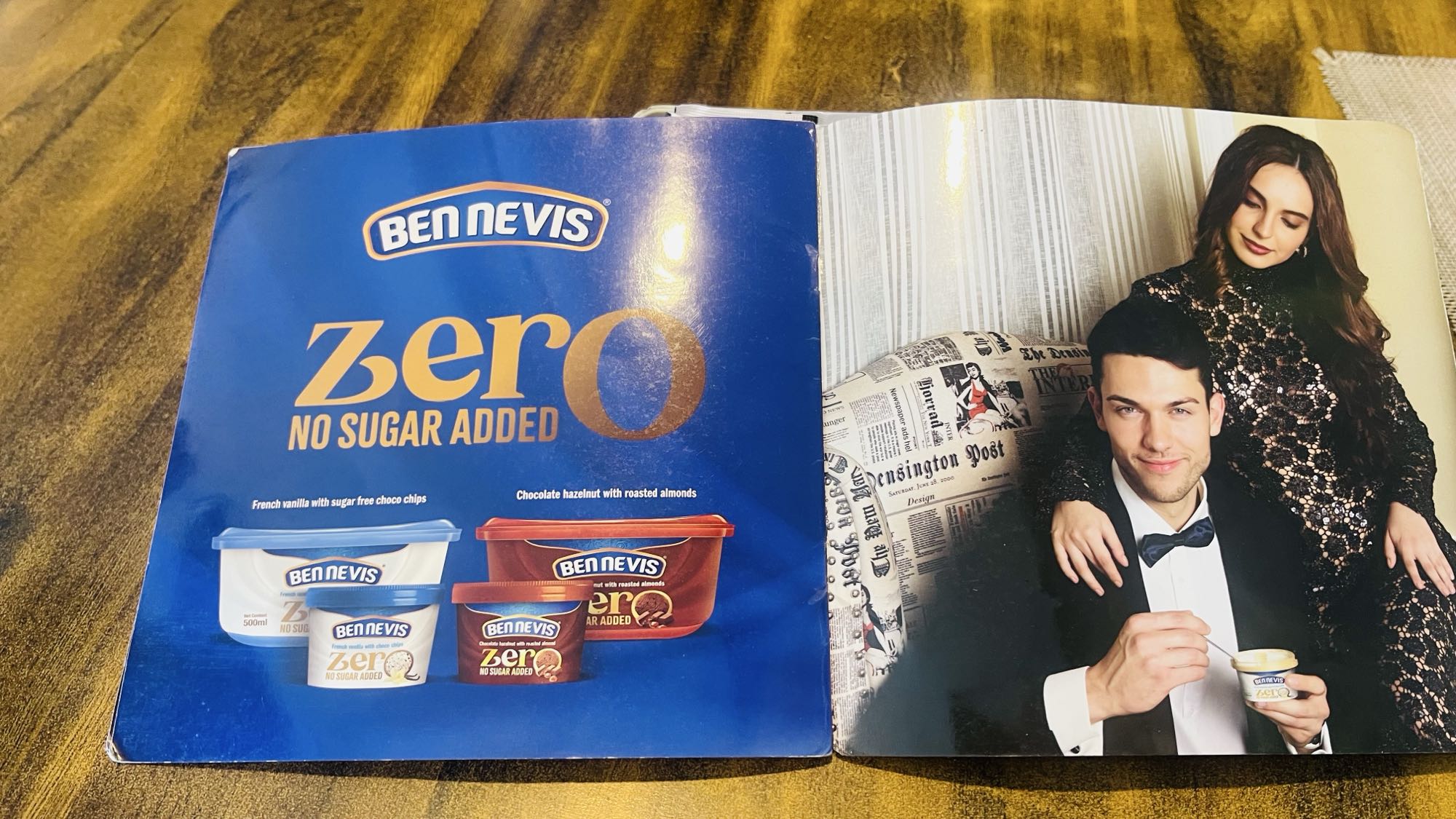 Ben Nevis Zero Ice Cream